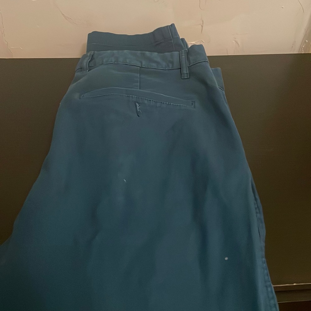 Teal chinos